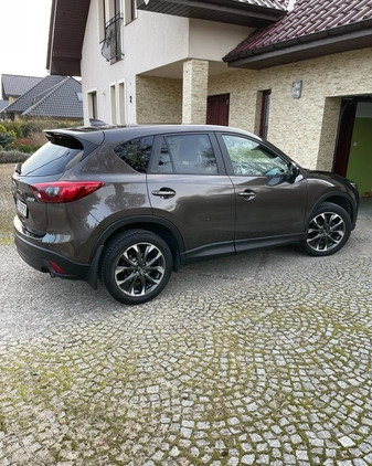 Mazda CX-5 cena 83700 przebieg: 140000, rok produkcji 2016 z Białogard małe 92